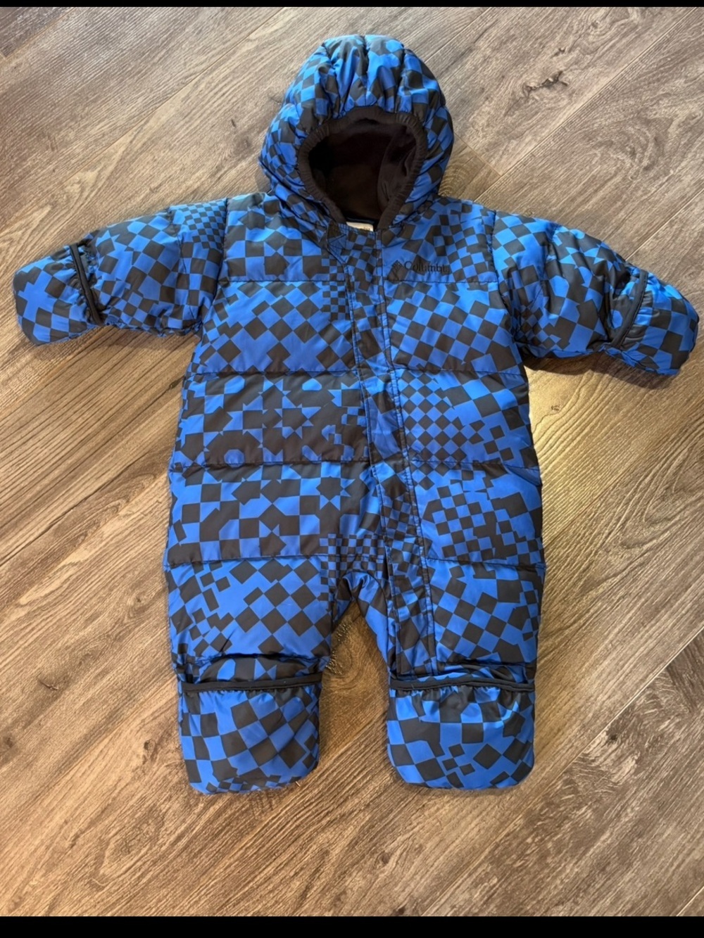 Columbia down snow suit 12 months one piece